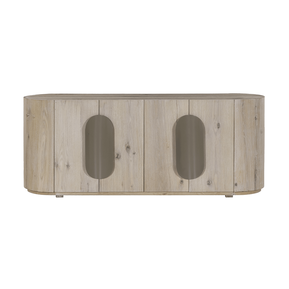 Tower Living dressoir Allure 180x50x70 cm white wash eiken
