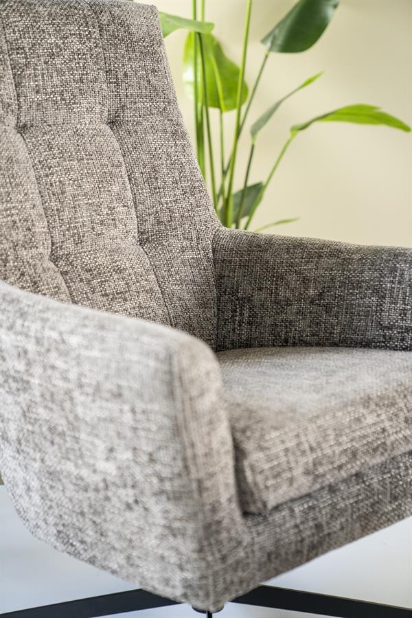 SEVN fauteuil Dea draaibaar met arm