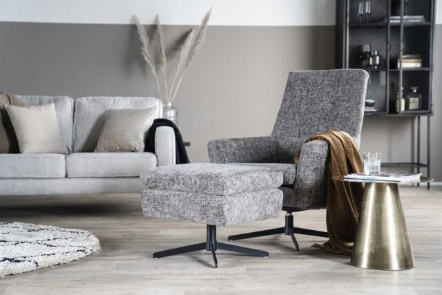 SEVN fauteuil Dea draaibaar met arm