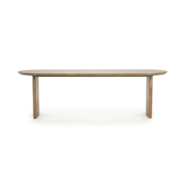Eleonora eettafel Dex 250x100x77 cm bruin eiken