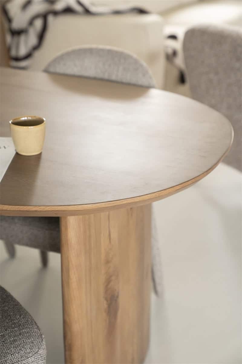 Eleonora eettafel Dex bruin eiken