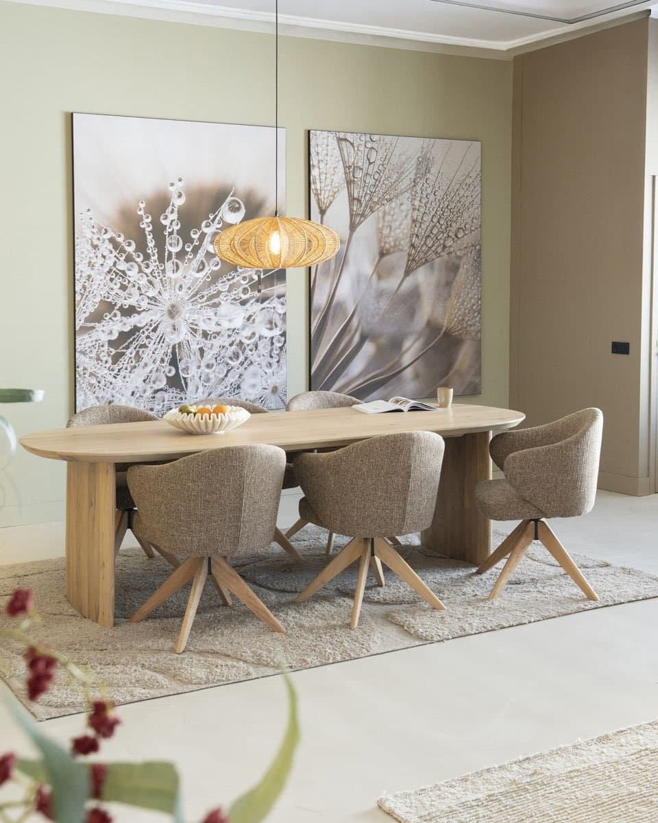 Eleonora eettafel Dex naturel eiken