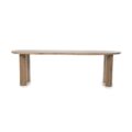 Eleonora eettafel Josh 250x110x77 cm bruin eiken