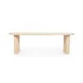 Eleonora eettafel Josh 250x110x77 cm naturel eiken