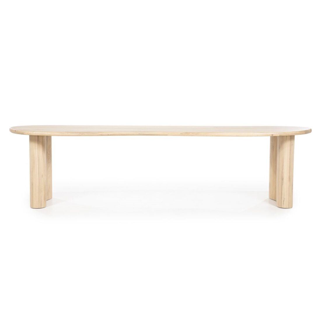 Eleonora eettafel Josh 300x110x77 cm naturel eiken