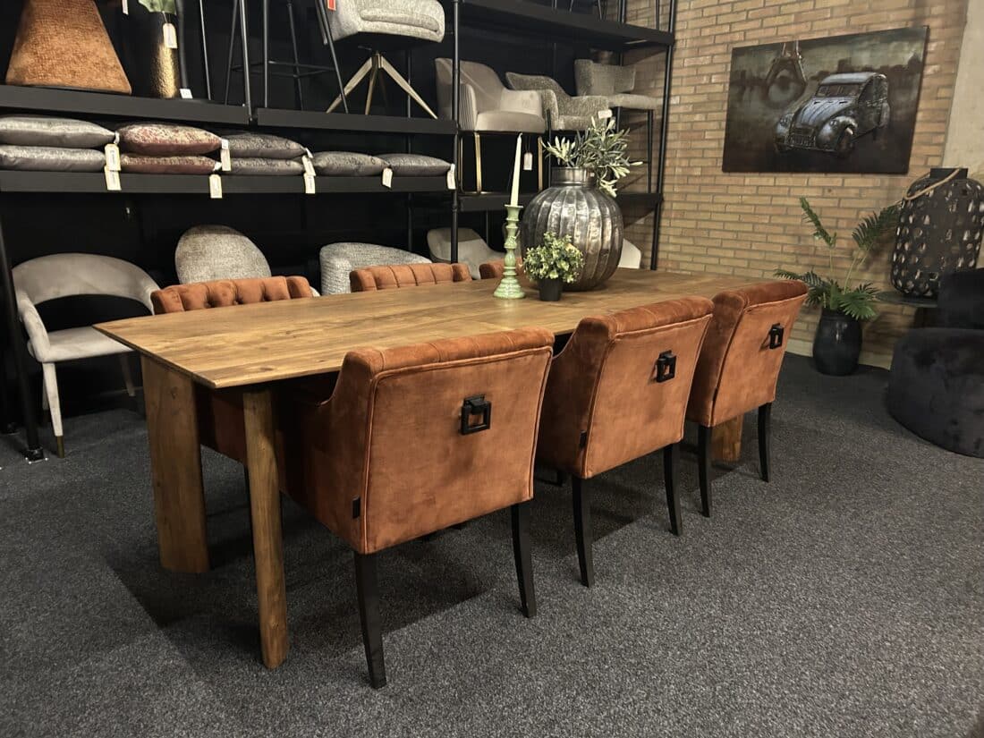 Showmodel Urbansofa Eetkamerstoelen Set Van 6 Raven