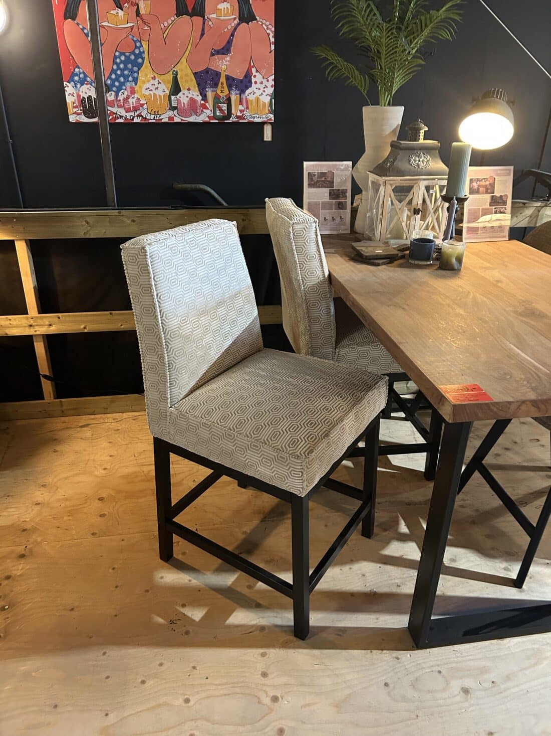 SHOWMODEL UrbanSofa barstoelen laag set van 2 Olav