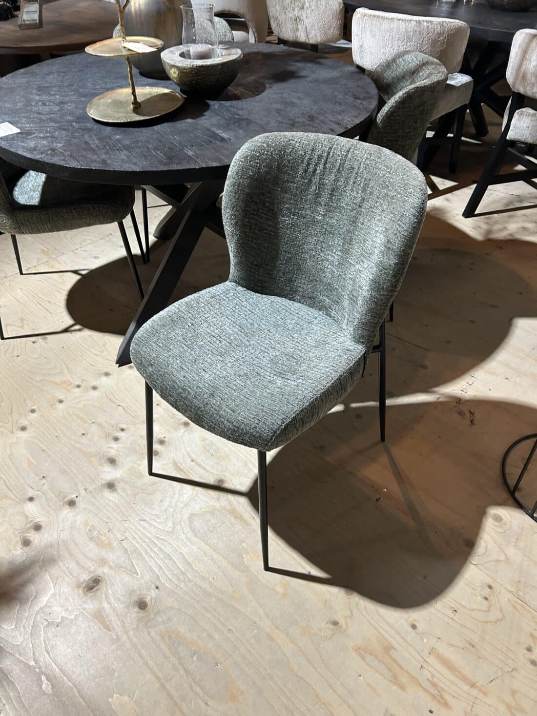 SHOWMODEL Richmond Interiors eetkamerstoelen set van 4 Darby