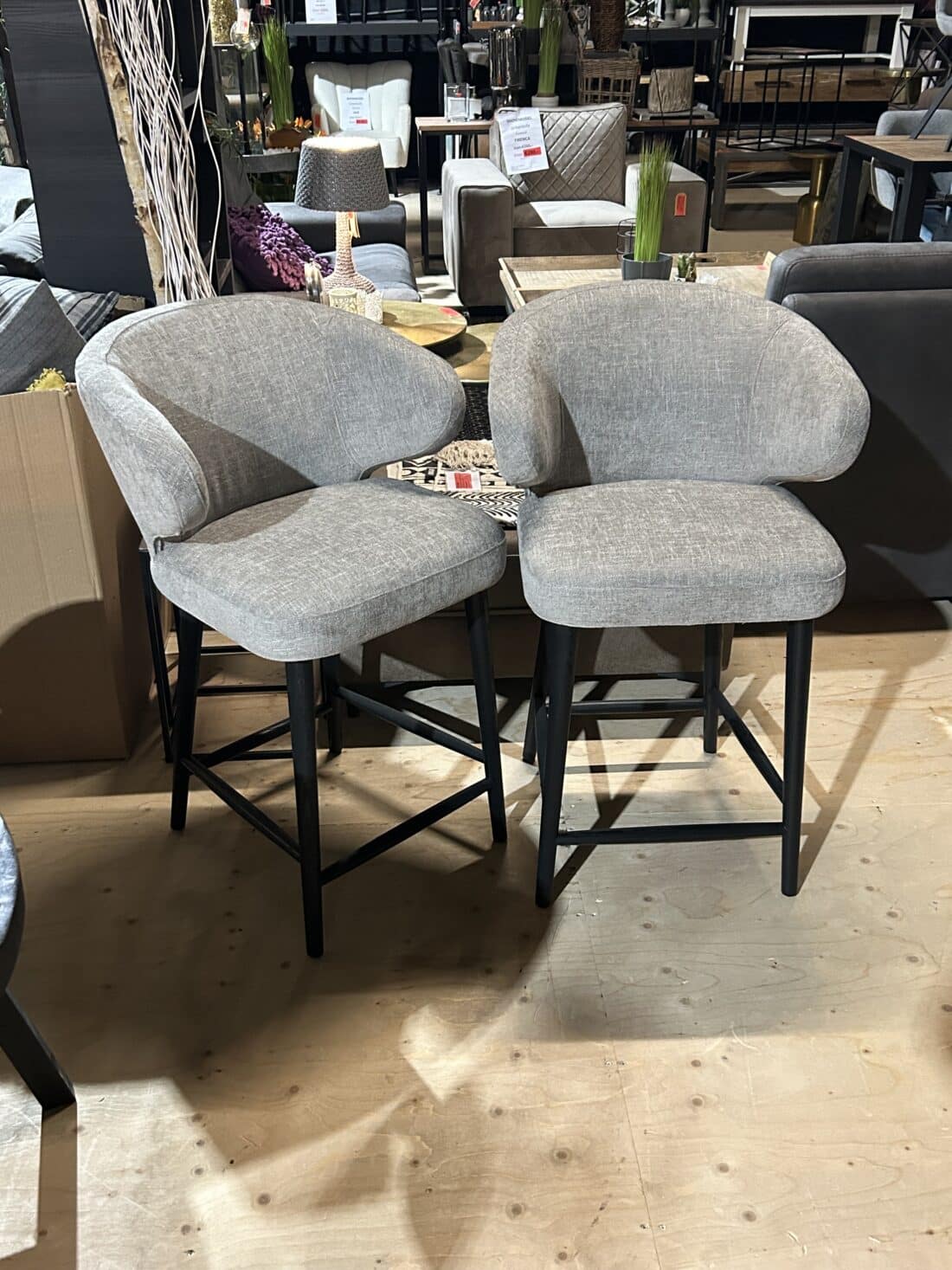 SHOWMODEL Meubelcity barstoelen laag set van 2 Brandy SHOWMODEL Meubelcity barstoelen laag set van 2 Brandy