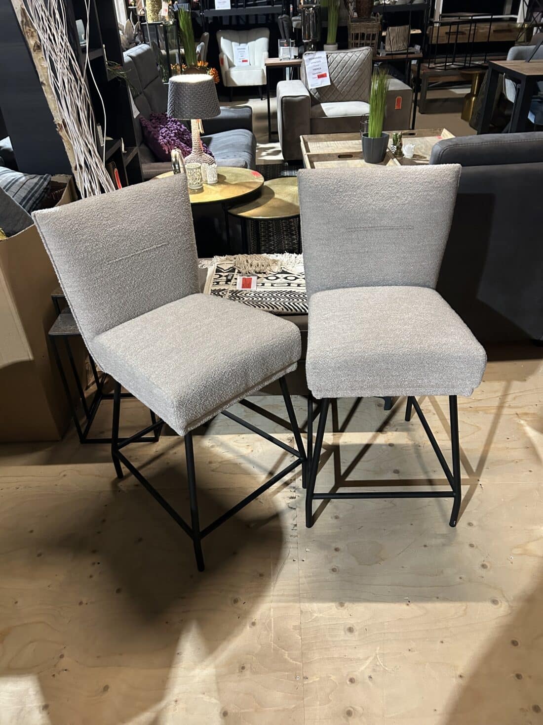 SHOWMODEL Meubelcity barstoelen laag set van 2 Rocco SHOWMODEL Meubelcity barstoelen laag set van 2 Rocco