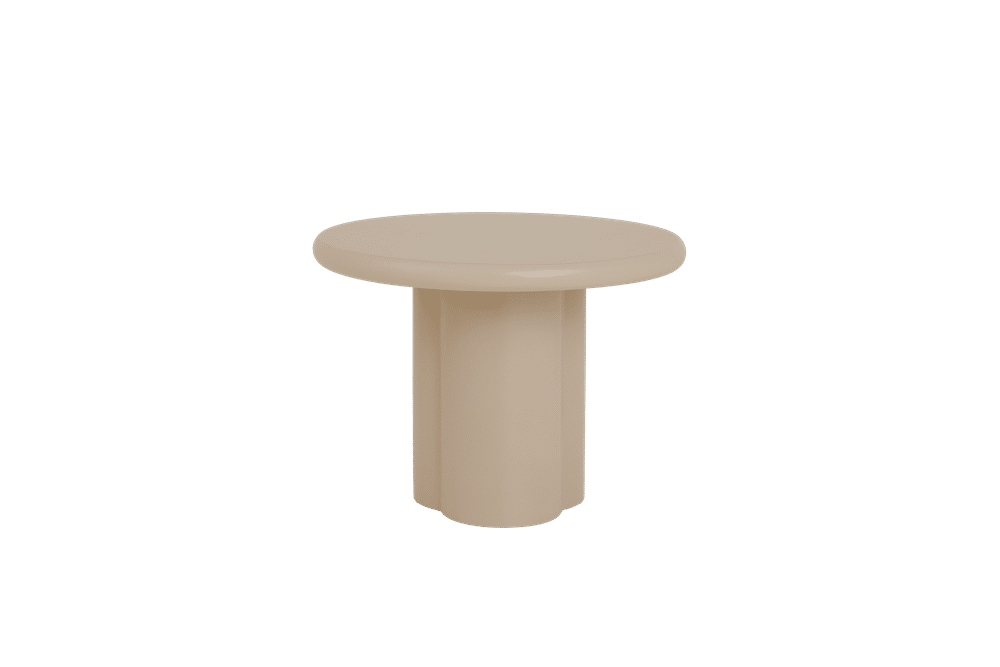 Tower Living bijzettafel Melzo 60x60x45 cm rond beige