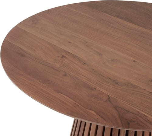 Nijwie MySons eetkamertafel Ø130, acacia naturale - Burundi Table Collection