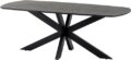 NijwieMySons eettafel deens ovaal 180x90x78 cm Acacia Black – Akagi Table Collection