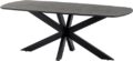 NijwieMySons eettafel deens ovaal 160x90x78 cm Acacia Black – Akagi Table Collection