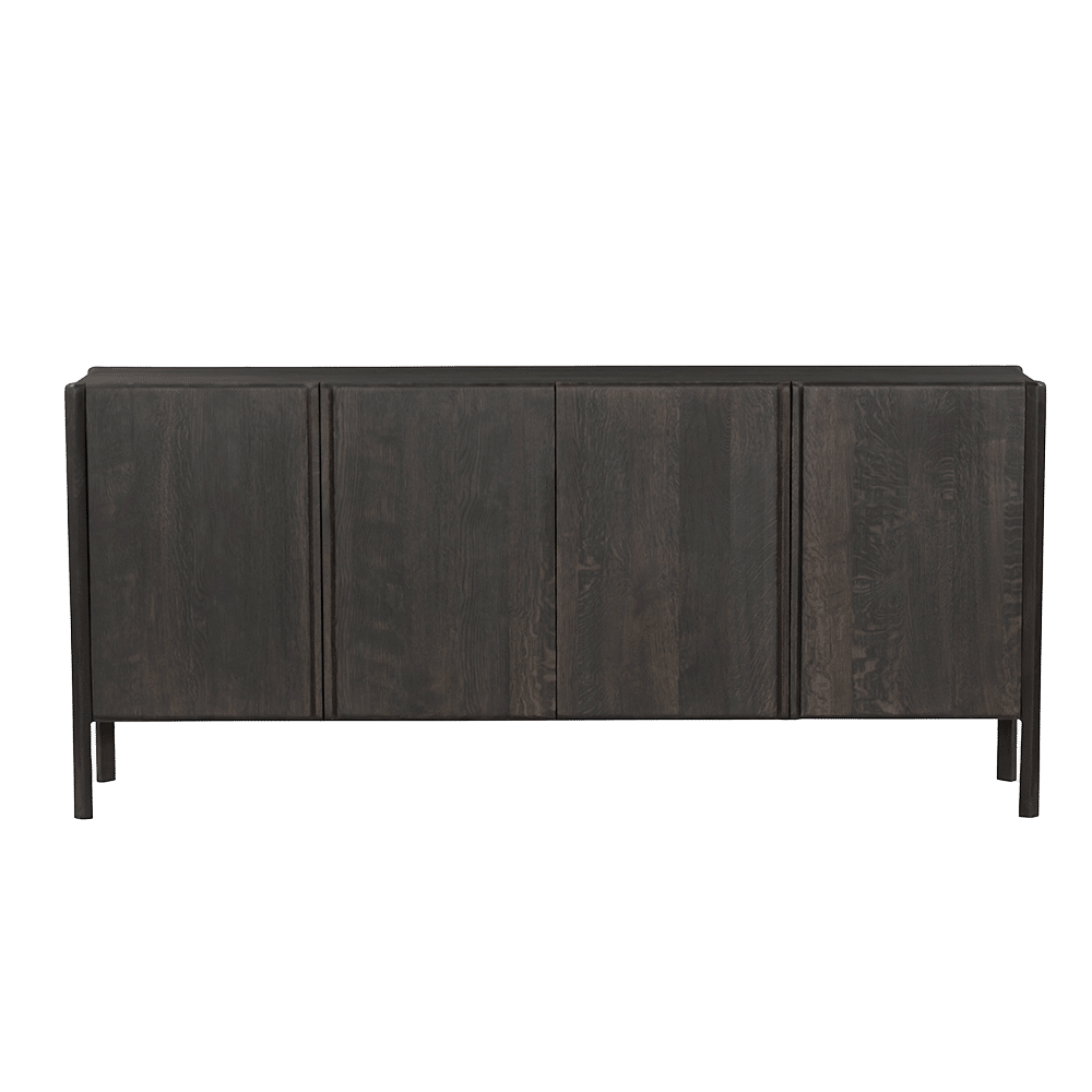 Tower Living dressoir Amalfi 200x42x90 cm donkerbruin eiken Tower Living dressoir Amalfi 200x42x90 cm donkerbruin eiken