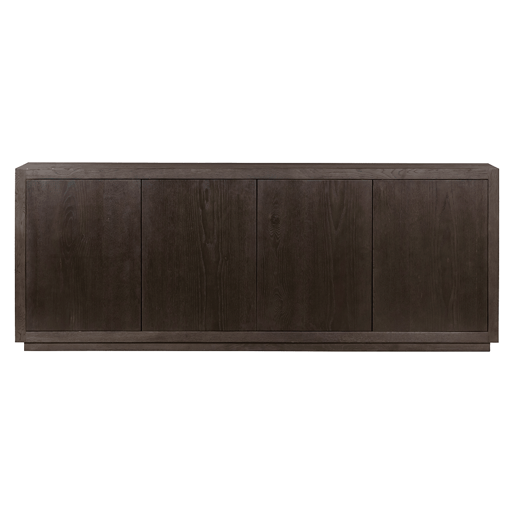 Tower Living dressoir Mincio 220x42x86 cm donkerbruin eiken Tower Living dressoir Mincio 220x42x86 cm donkerbruin eiken