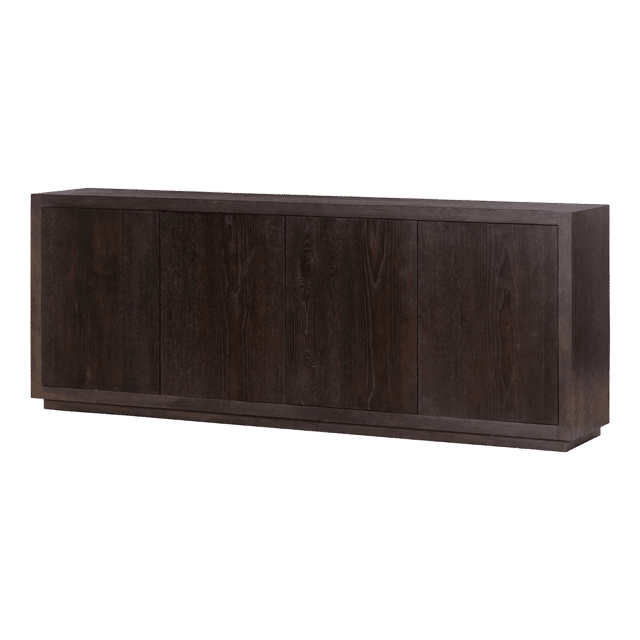 Tower Living dressoir Mincio 220x42x86 cm donkerbruin eiken