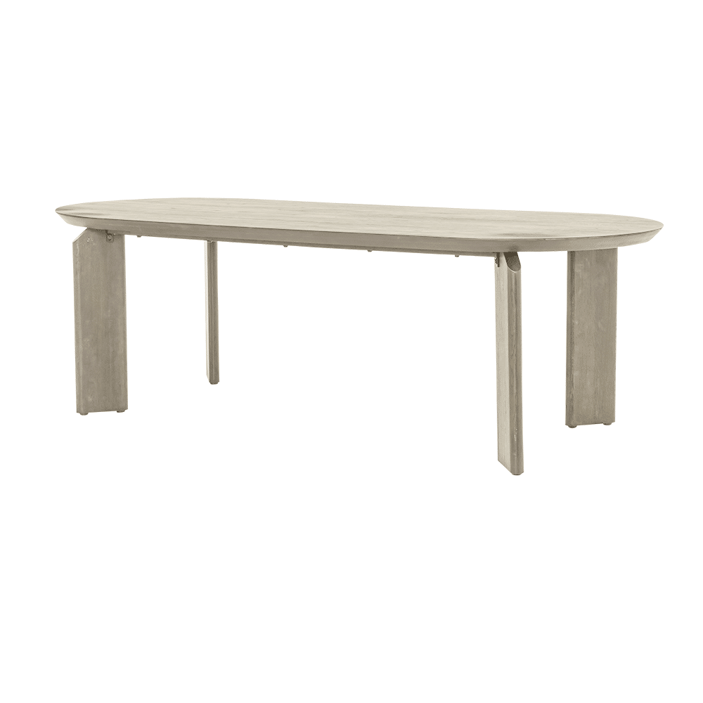 Tower Living eettafel Allure 240x100x76 cm white wash eiken