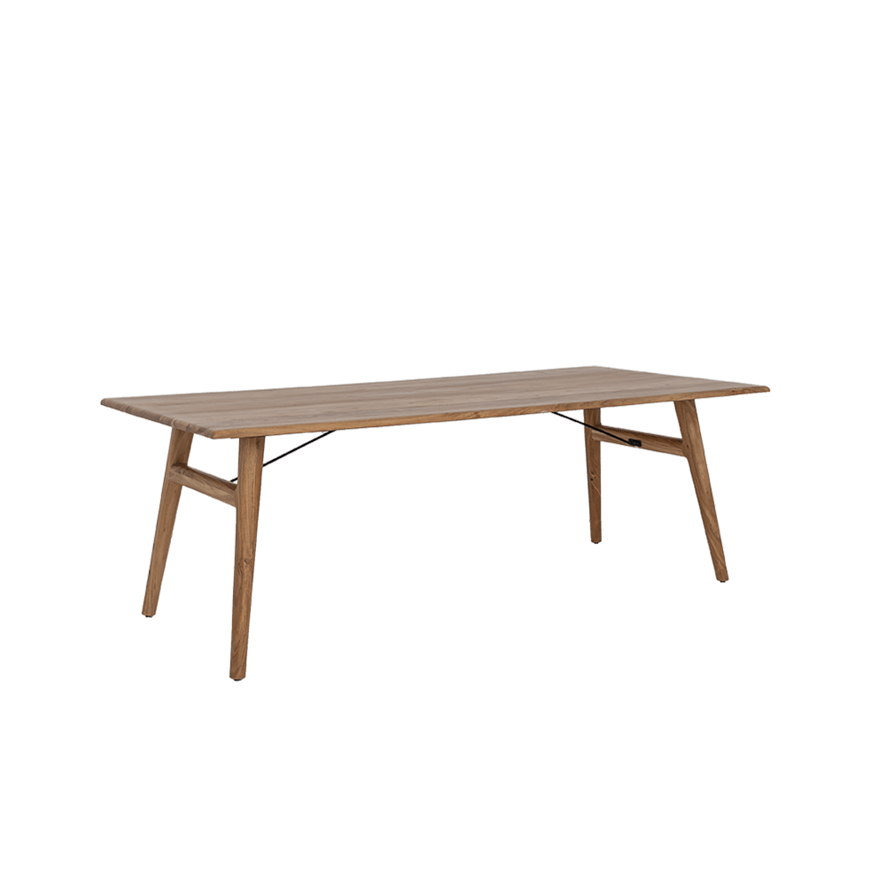 Tower Living eettafel Aura deens ovaal 180x90x76 cm naturel acacia