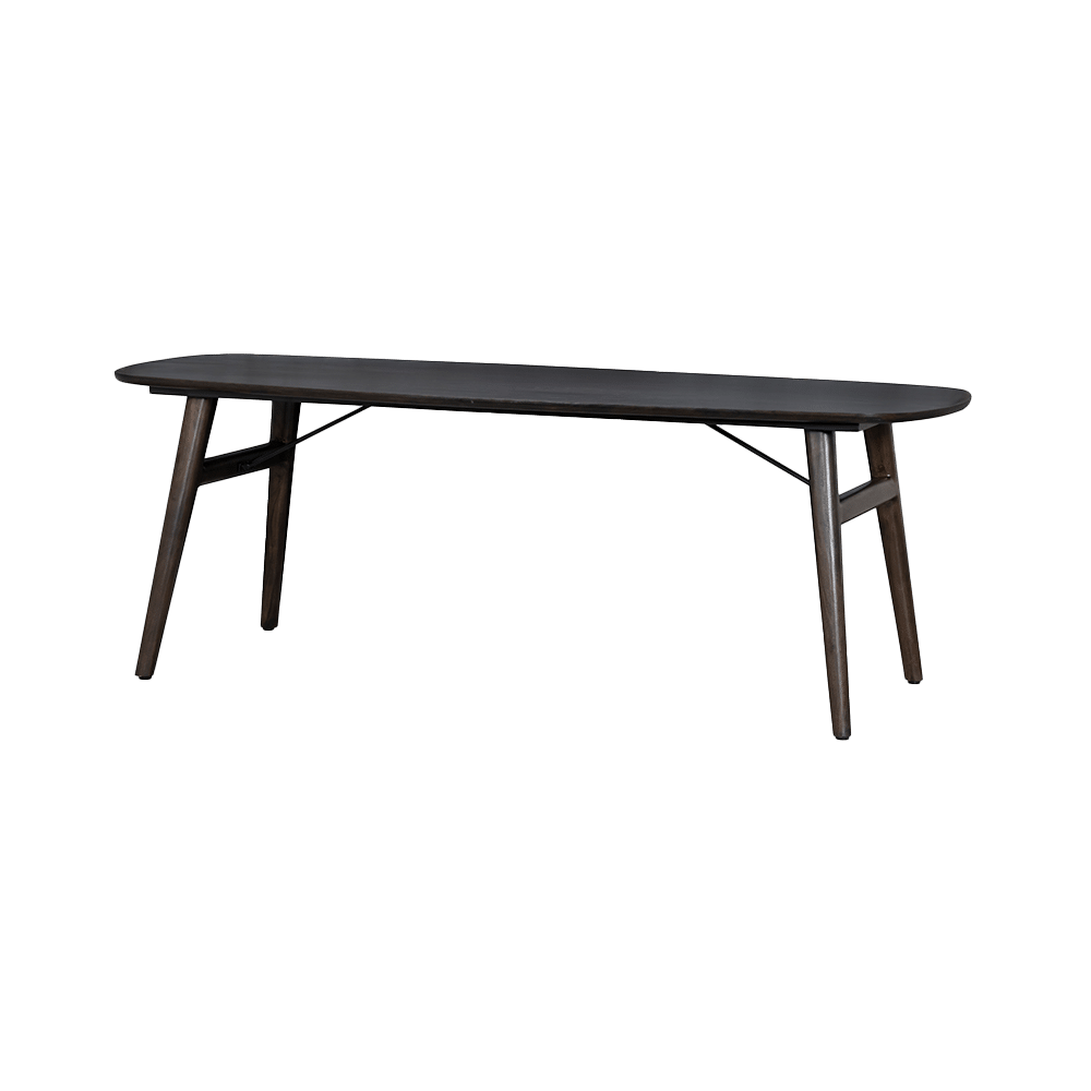 Tower Living eettafel Aura deens ovaal 220x100x76 cm espresso acacia Tower Living eettafel Aura deens ovaal 220x100x76 cm espresso acacia