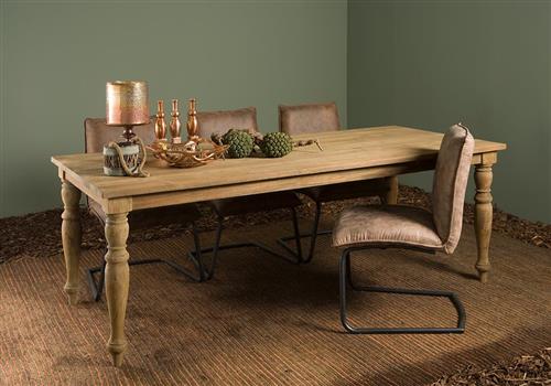 Tower Living eettafel Bologna 200x100x78 cm teak