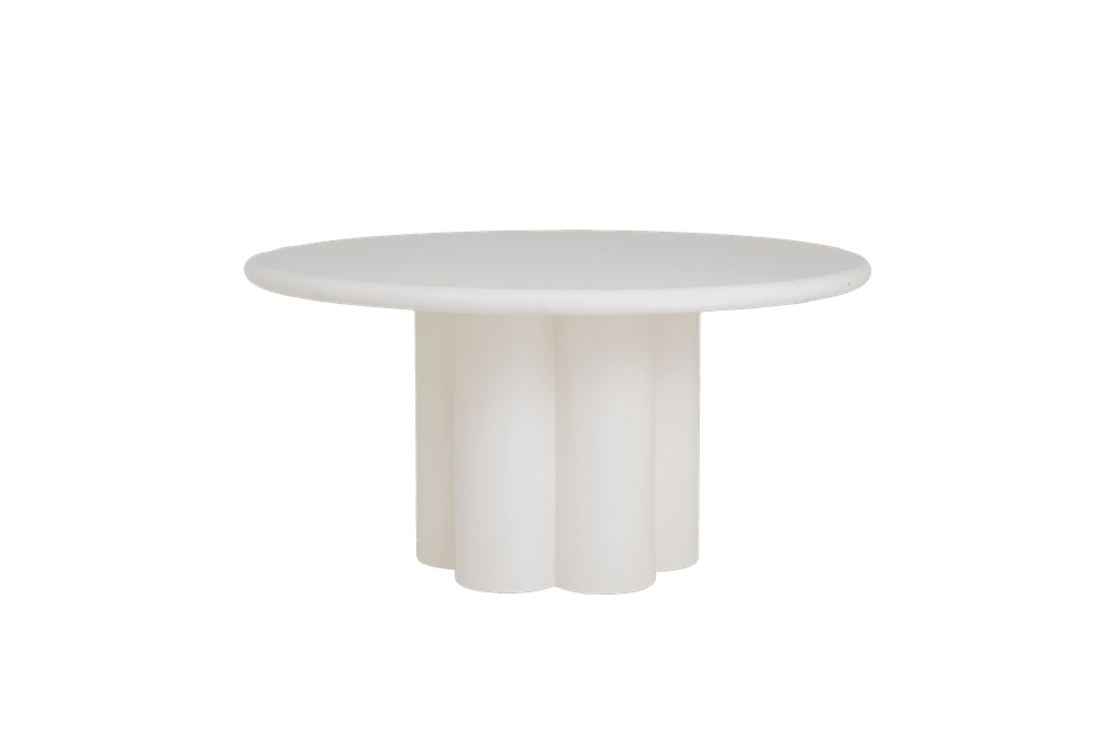 Tower Living eettafel Melzo 150 cm rond wit Tower Living eettafel Melzo 150 cm rond wit