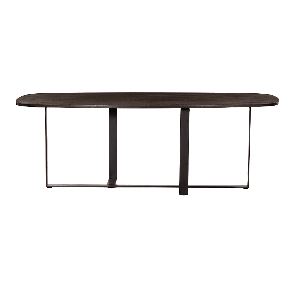 Tower Living Eettafel Mincio 180x90x77 Cm Donkerbruin Eiken Tower Living Eettafel Mincio 180x90x77 Cm Donkerbruin Eiken