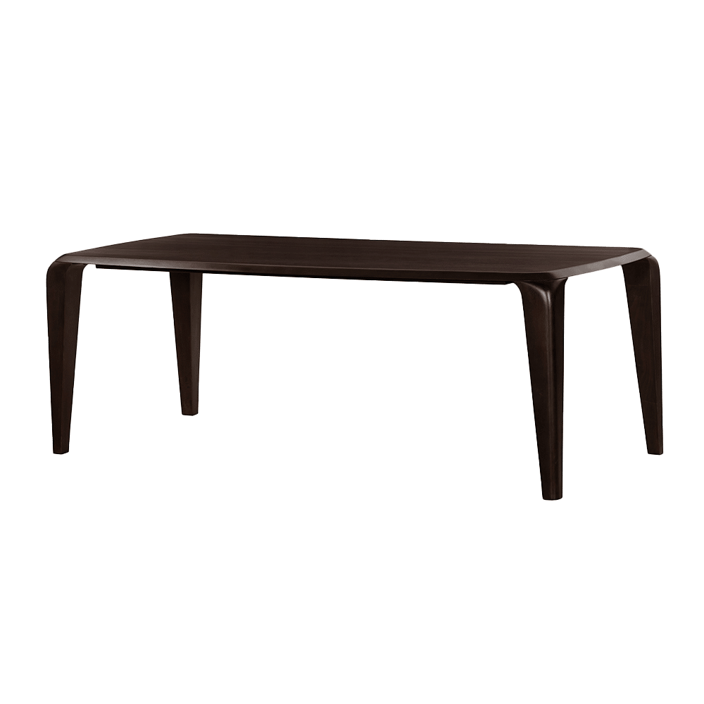 Tower Living Eettafel Ronta 220x100x76 Cm Donkerbruin Mangohout Tower Living Eettafel Ronta 220x100x76 Cm Donkerbruin Mangohout