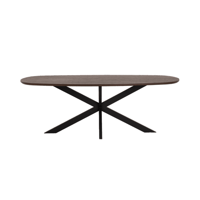 Tower Living eettafel San Marino 200x110x77 cm eiken