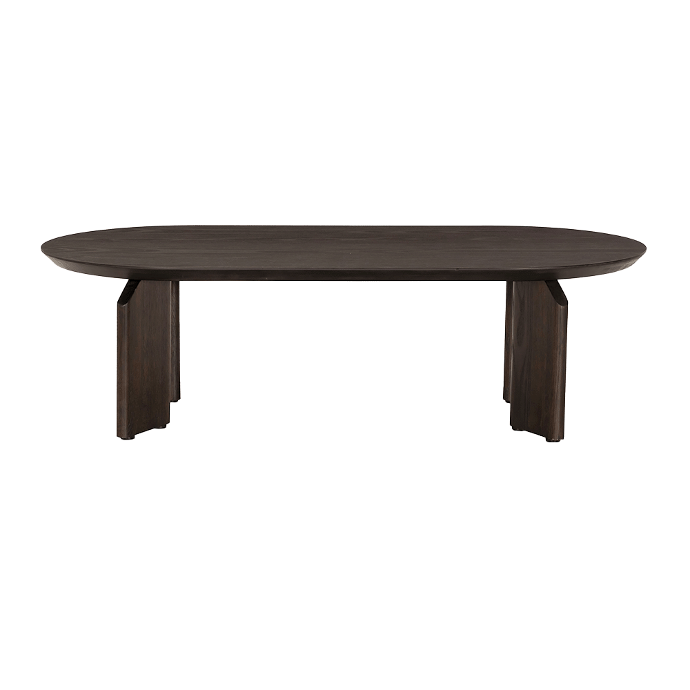 Tower Living salontafel Allure 140x70x40 cm donkerbruin eiken