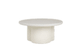 Tower Living salontafel Melzo 90x90x40 cm rond wit