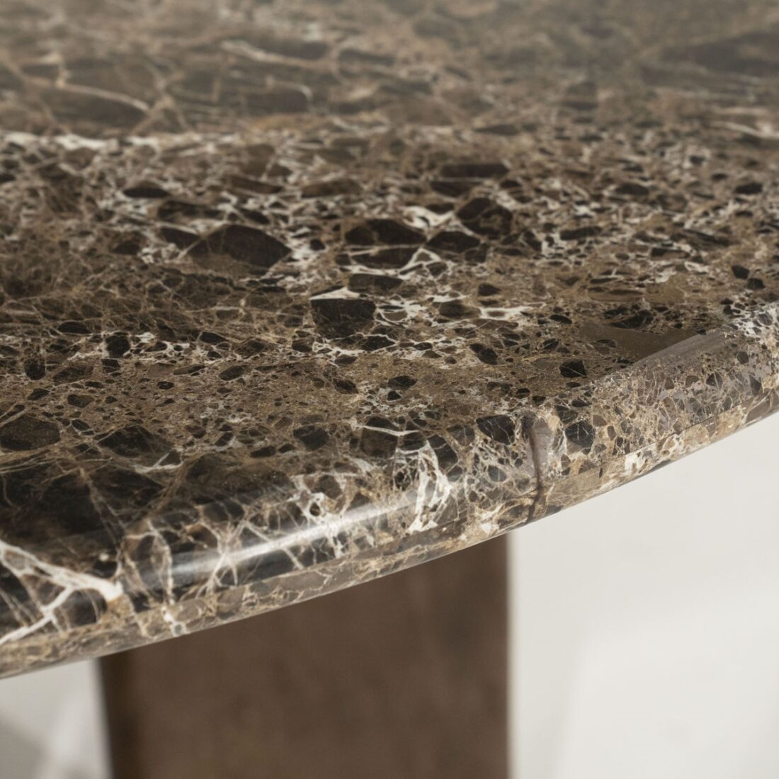 Eleonora eettafel Lando 127 cm rond marmer