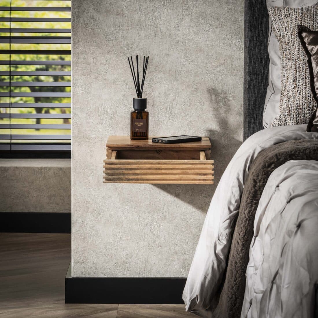 Zijlstra Nachtkastje Layer Xs 1 Lade Set Van 2 Massief Acacia