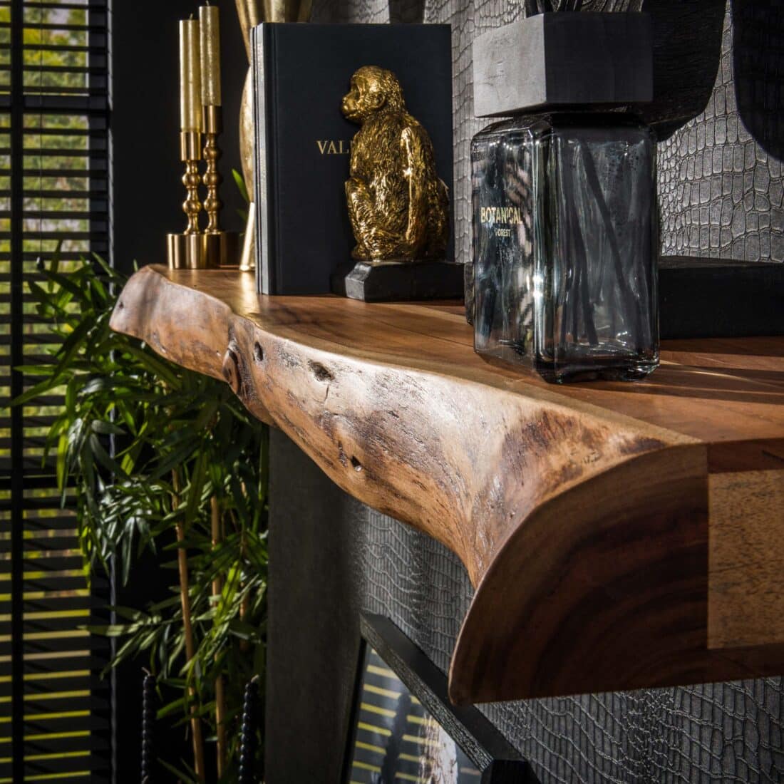 Zijlstra Wandplank Tree 150cm Massief Acacia