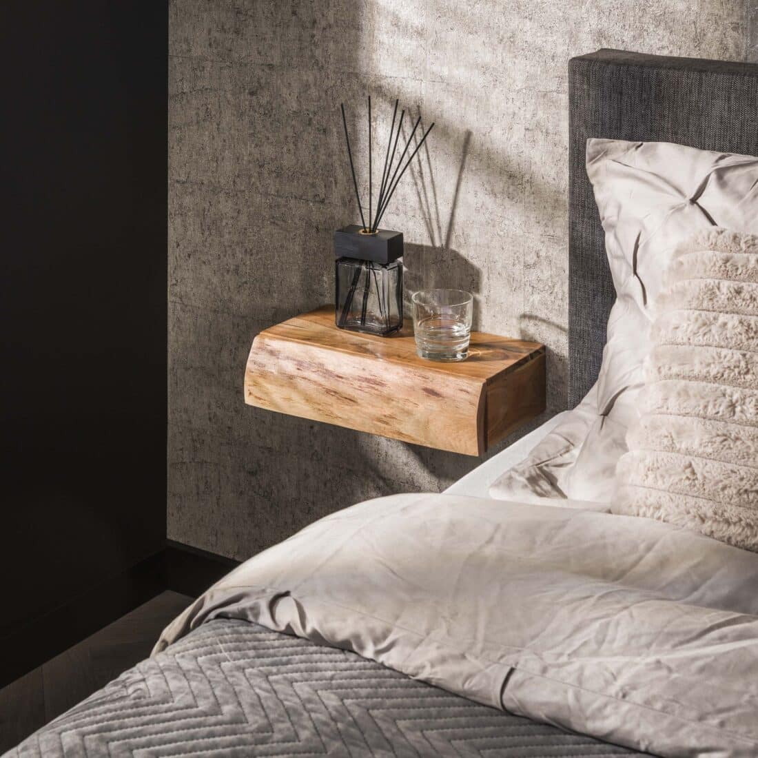 Zijlstra Nachtkastje Tree L 1 Lade Set Van 2 Massief Acacia