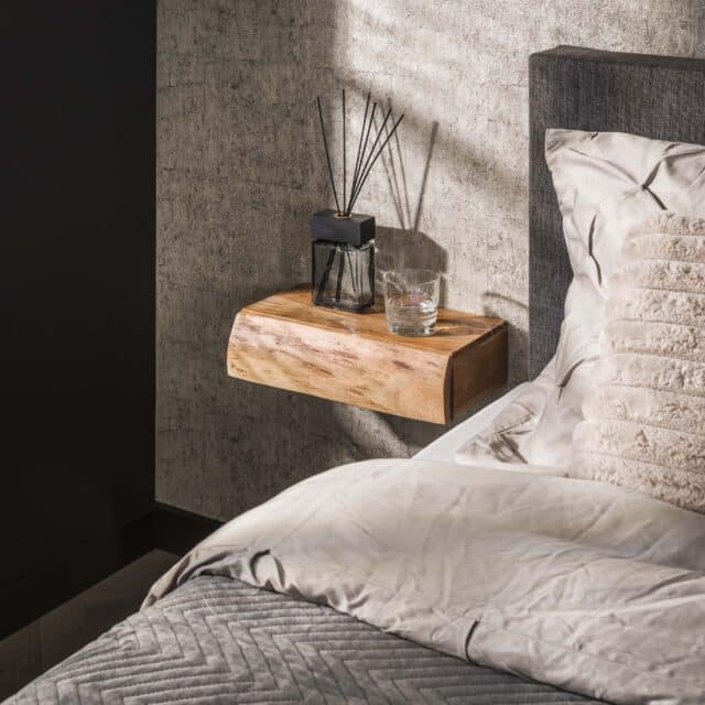 Zijlstra Nachtkastje Tree L 1 Lade Set Van 2 Massief Acacia