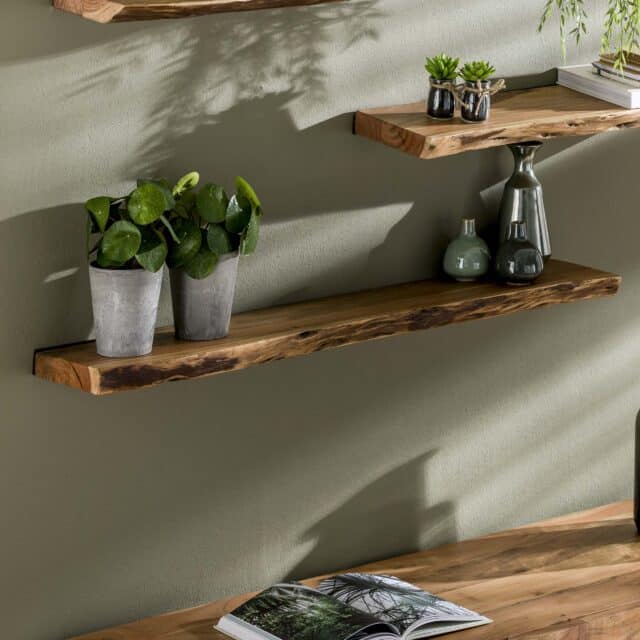 Zijlstra Wandplank Edge 120cm Massief Acacia