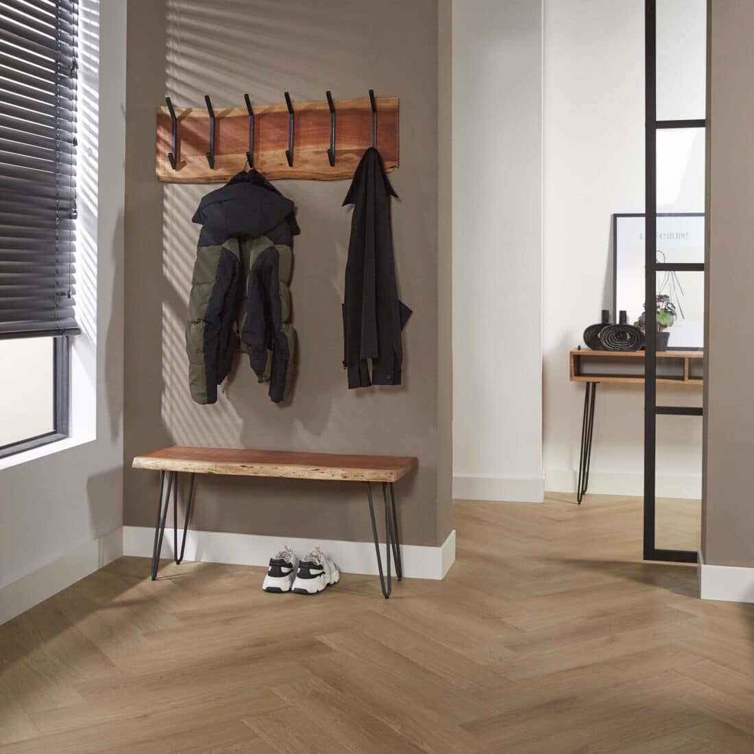 Zijlstra Kapstok Edge 2 215 6 Haken Massief Acacia