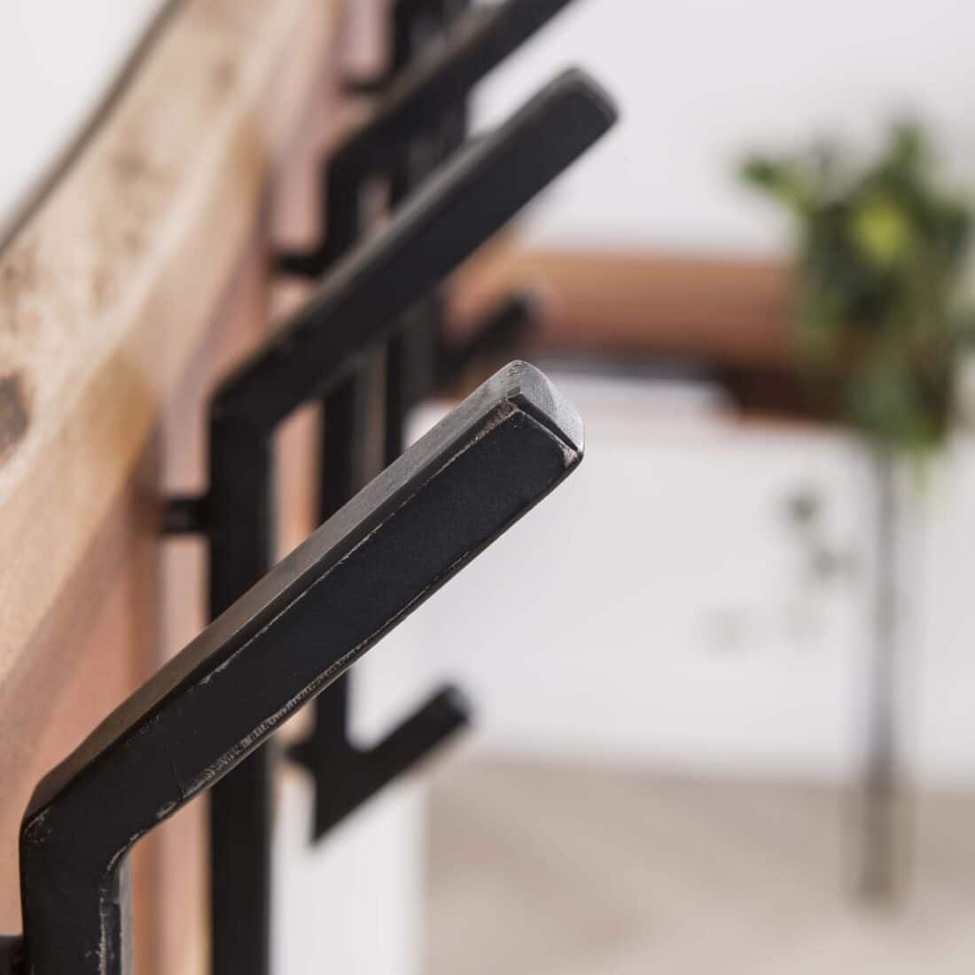 Zijlstra Kapstok Edge 2 215 6 Haken Massief Acacia