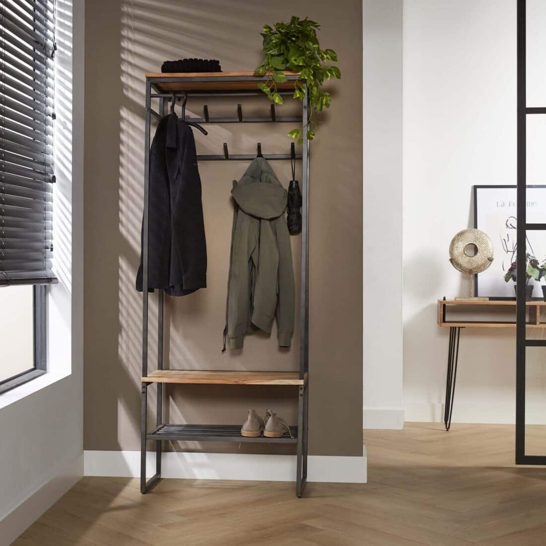 Zijlstra Garderobemeubel Edge Massief Acacia