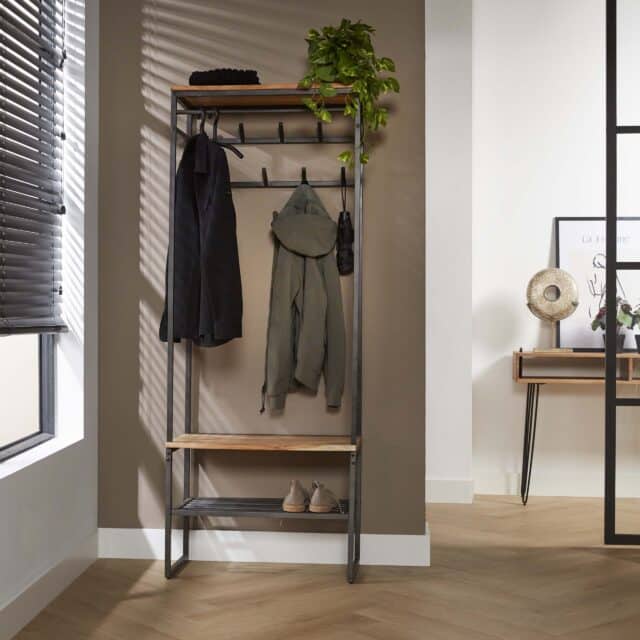 Zijlstra Garderobemeubel Edge Massief Acacia