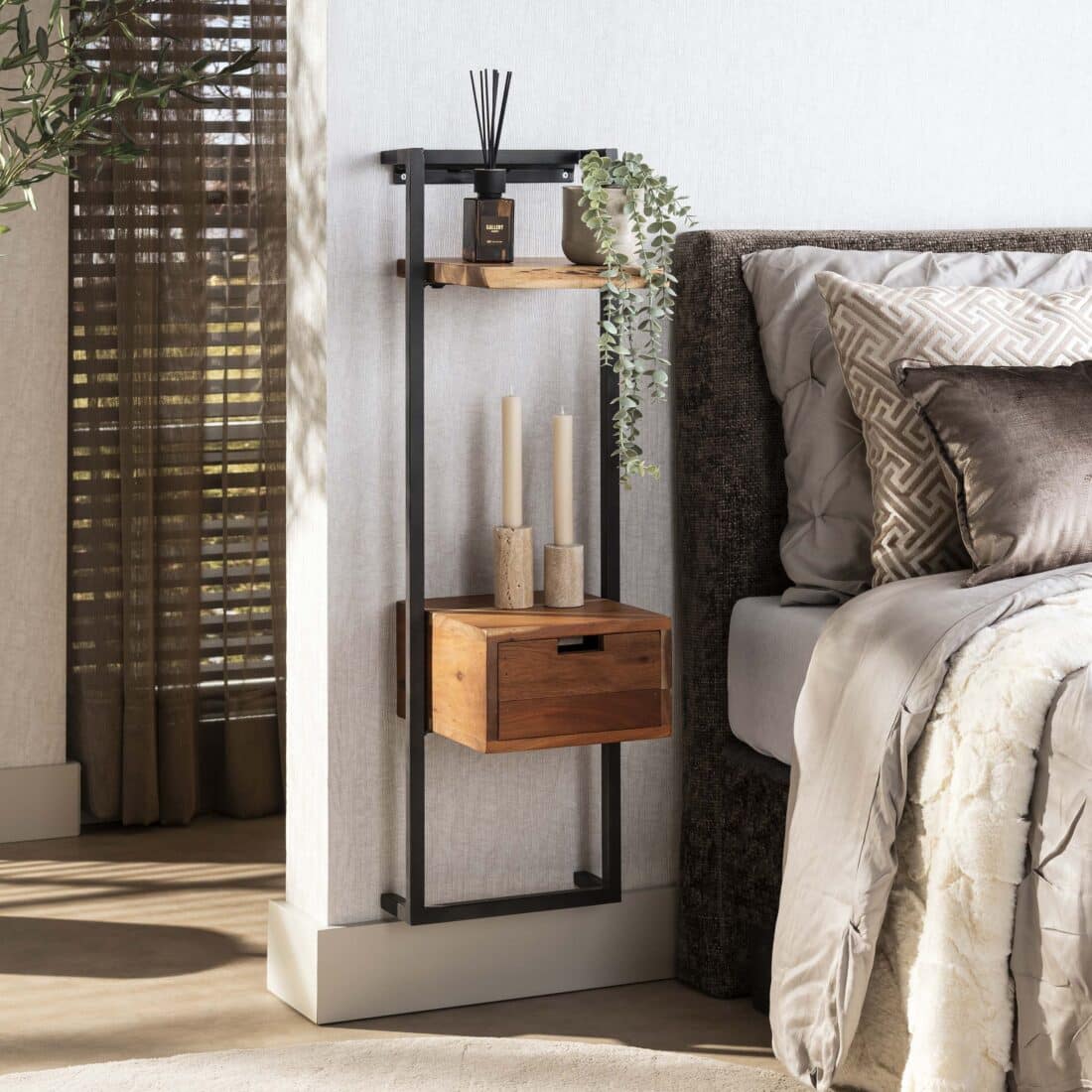 Zijlstra Nachtkastje Air Solid Xs 1 Lade Massief Acacia