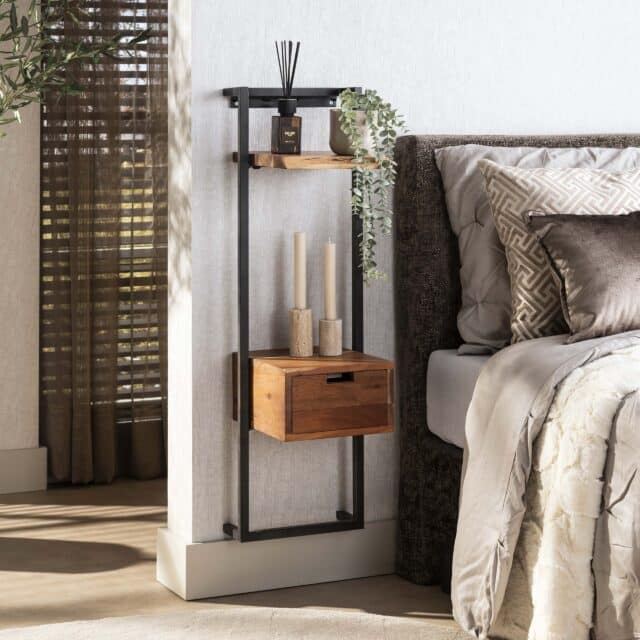 Zijlstra Nachtkastje Air Solid Xs 1 Lade Massief Acacia