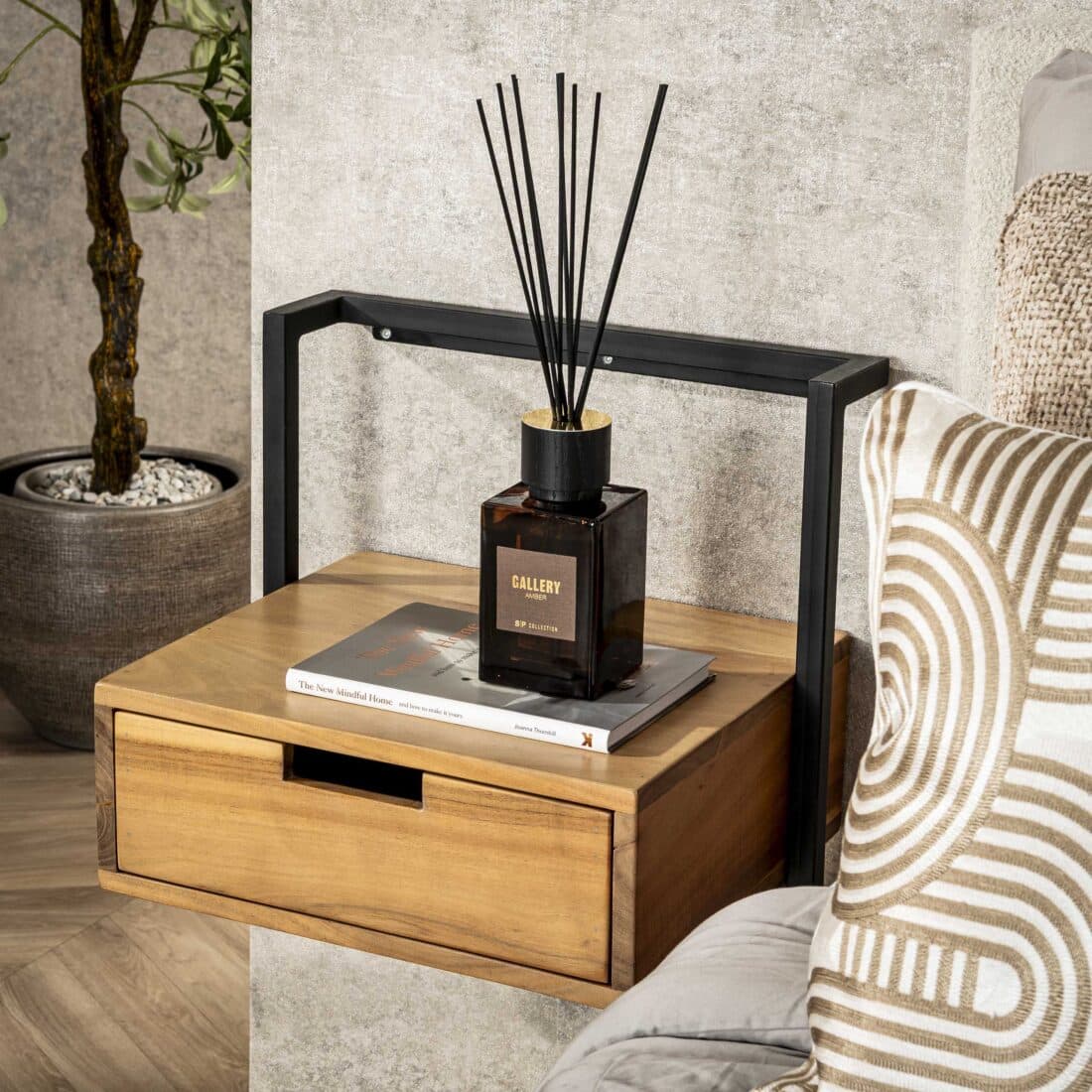 Zijlstra Nachtkastje Air Solid 1 Lade Massief Acacia