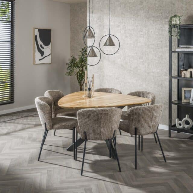 Zijlstra Eettafel Triangle 135x135cm Massief Acacia