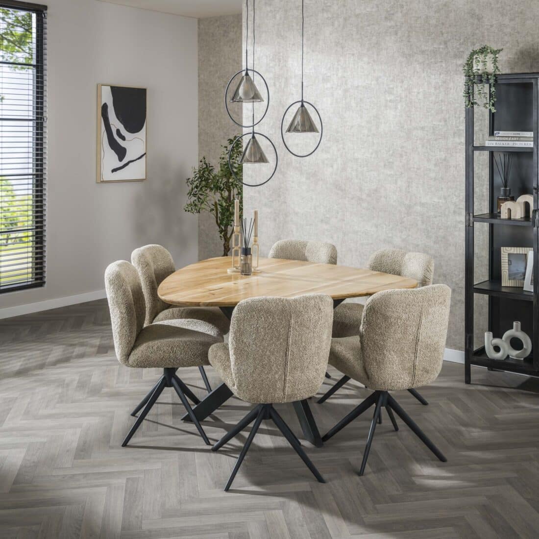 Zijlstra Eettafel Triangle 135x135cm Massief Acacia