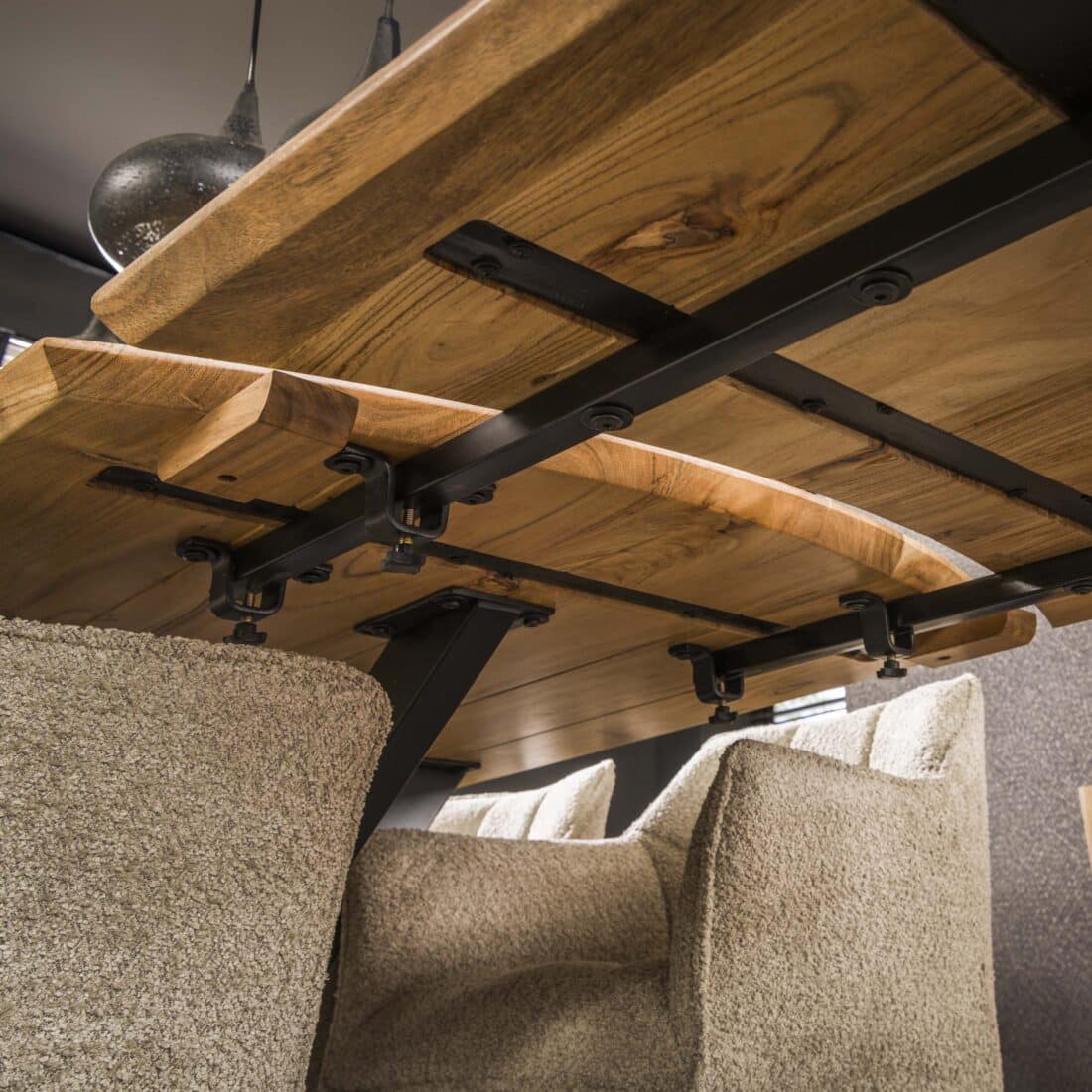 Zijlstra Eettafel Extend 175 275cm Massief Acacia