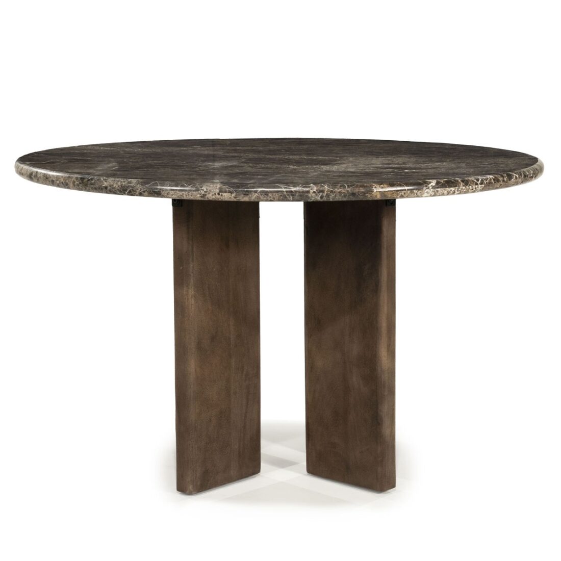 Eleonora eettafel Lando 127 cm rond marmer