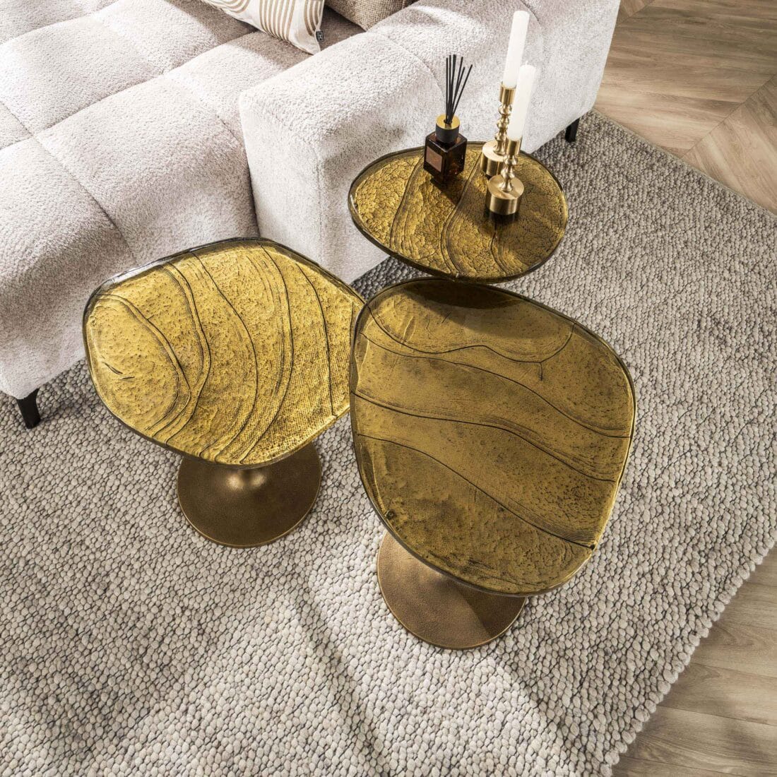 Zijlstra Bijzettafel Eclipse Middel Antiek Goud Zijlstra Bijzettafel Eclipse Middel Antiek Goud