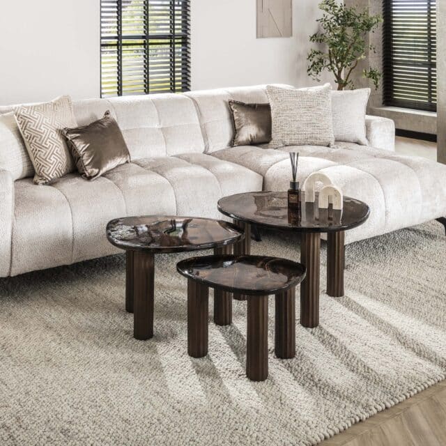 Zijlstra Salontafel Eclipse S Antiek Koper